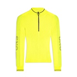 **NEON YELLOW KNITTED LAYERING SKI TOP BY TOPSHOP SNO