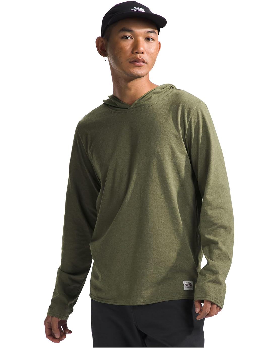 The North Face L/S Heritage Patch Hoodie Tee
