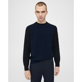Theory Toby Crewneck Sweater in Wool-Cashmere