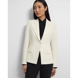Theory Angled Blazer in Admiral Crepe