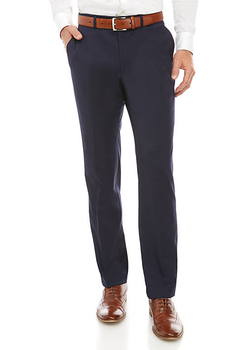 Twill Stretch Classic Fit Suit Separate Pants
