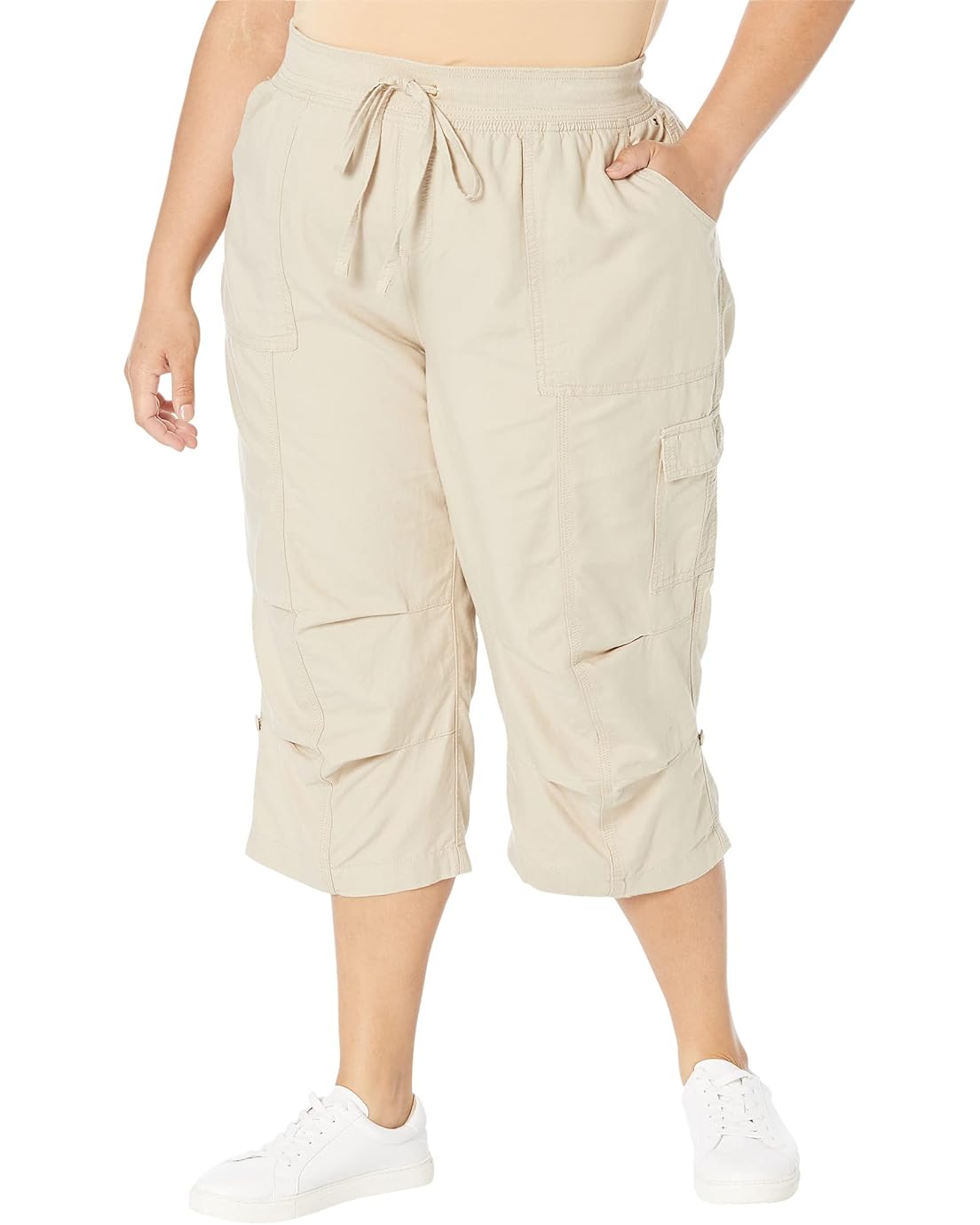 Tommy Hilfiger Plus Size Crop Cargo Pants