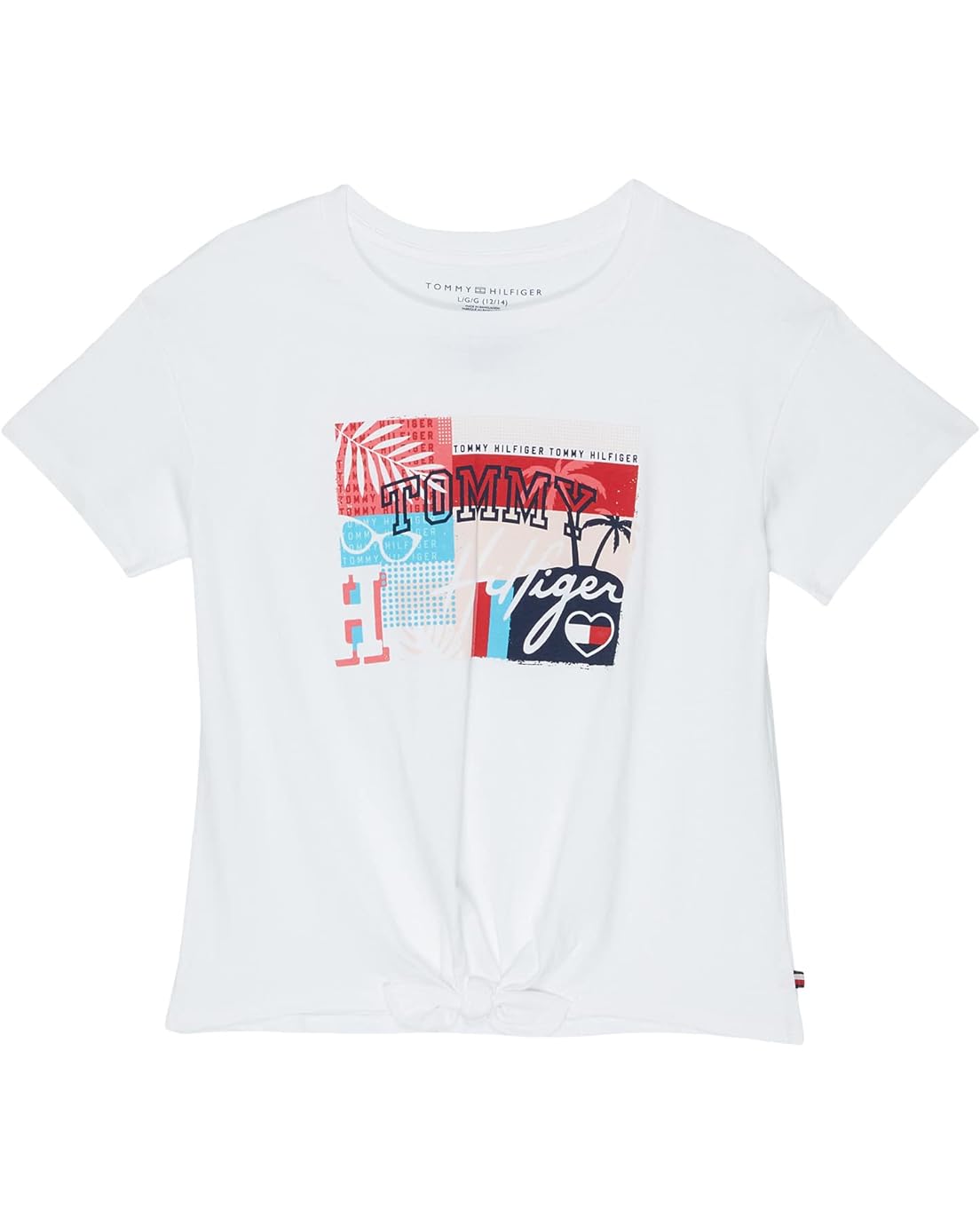 Tommy Hilfiger Kids Cut & Paste T-Shirt (Big Kids)