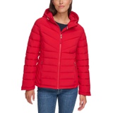Womens Hooded Packable Puffer Coat