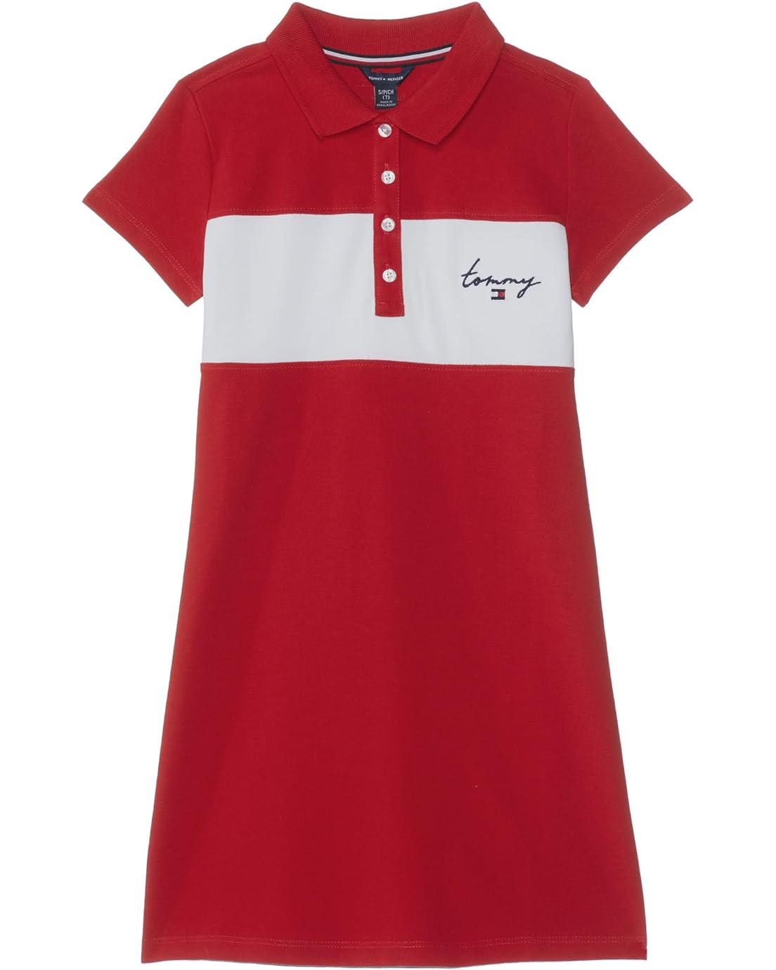 Tommy Hilfiger Kids Pieced Polo Dress (Big Kids)