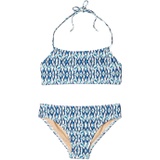 Toobydoo Tropical Blue Bandeau Halter Bikini (Infantu002FToddleru002FLittle Kidsu002FBig Kids)