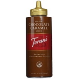 Torani Salted Chocolate Caramel Sauce, 16.5 Ounce (Pack of 6)