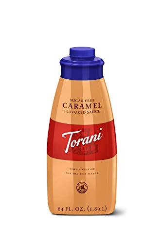 Torani Sugar Free Caramel Sauce, 64 Ounce
