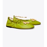 Tory Burch BRUTALIST ANKLE CHAIN BALLET
