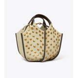 Tory Burch STUDDED SUEDE LAMPSHADE BAG