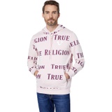 True Religion All Over TR Logo Pullover Hoodie