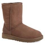 UGG Classic II Genuine Shearling Lined Short Boot_CHOCOLATE SUEDE