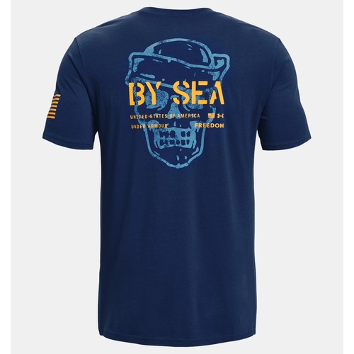 언더아머 Underarmour Mens UA Freedom By Sea T-Shirt
