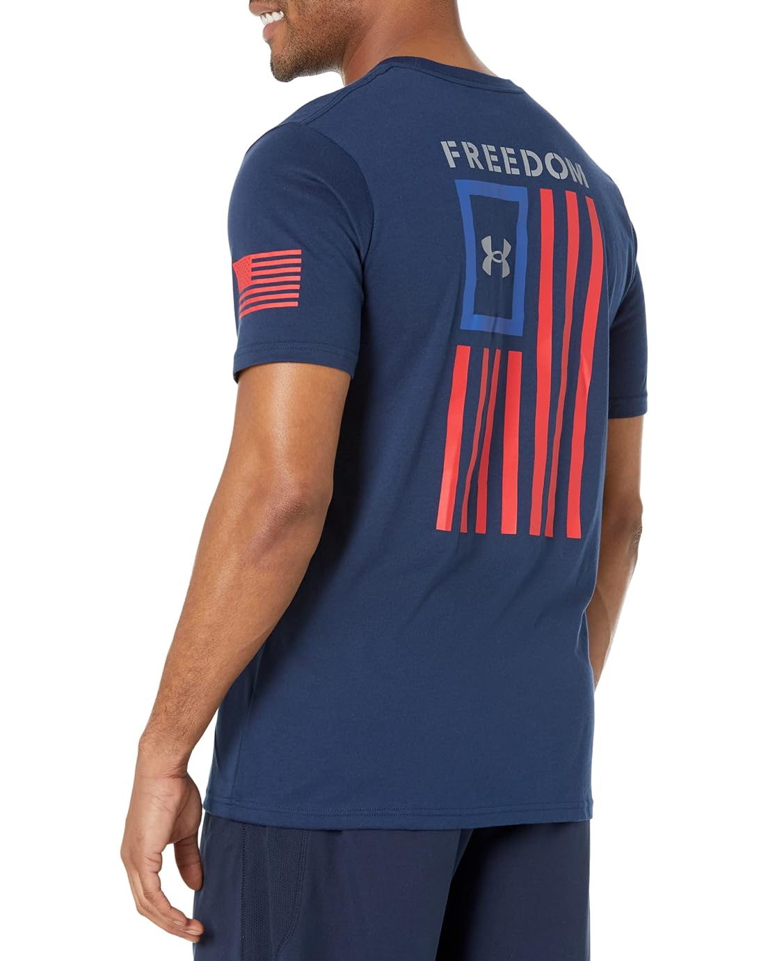 언더아머 Under Armour New Freedom Flag T-Shirt