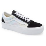 Vans Old Skool Platform Sneaker_BLACK/ TRUE WHITE