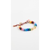 Venessa Arizaga Rainbow Love Bracelet