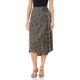 Vince Womens Zinnia Floral Ruched Skirt