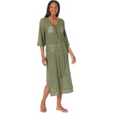 Vince Camuto Crochet Caftan Cover-Up