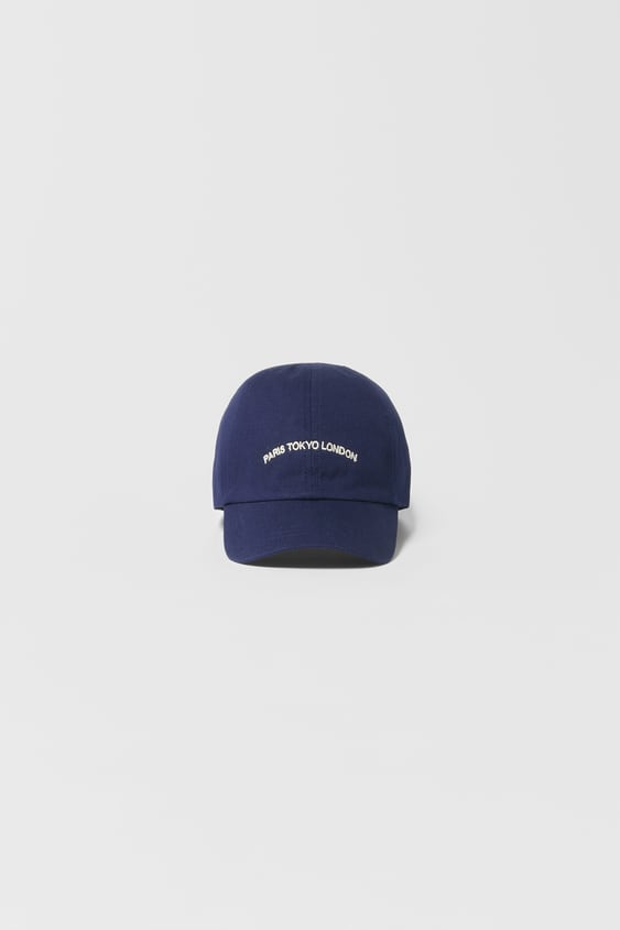 Zara BABY/ EMBROIDERED PLAIN CAP