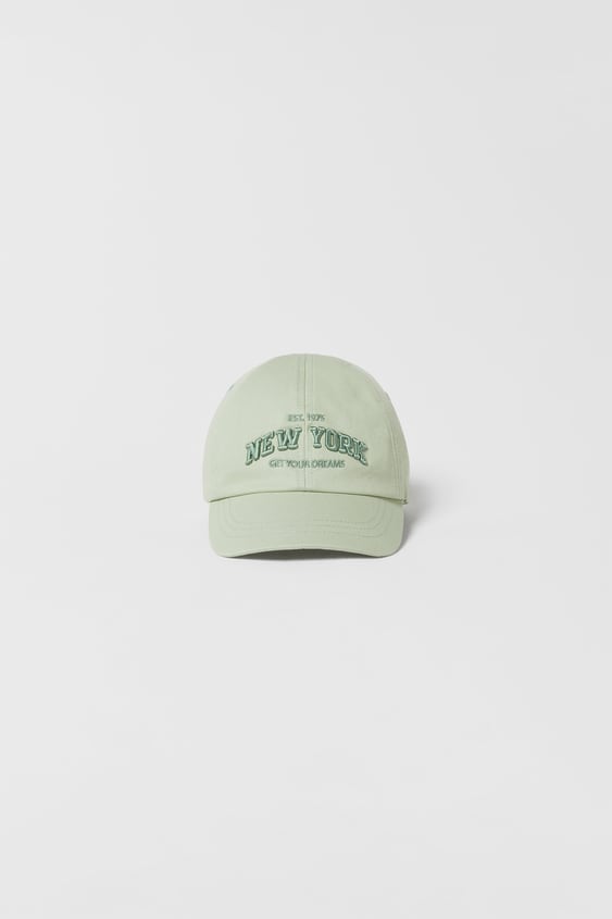 Zara BABY/ EMBROIDERED VARSITY CAP