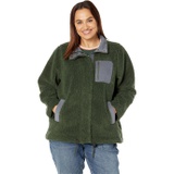 Madewell Plus Size Sherpa Zip-Up Jacket