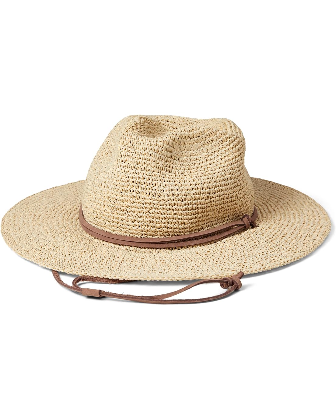 Madewell Cinched Crochet Straw Hat