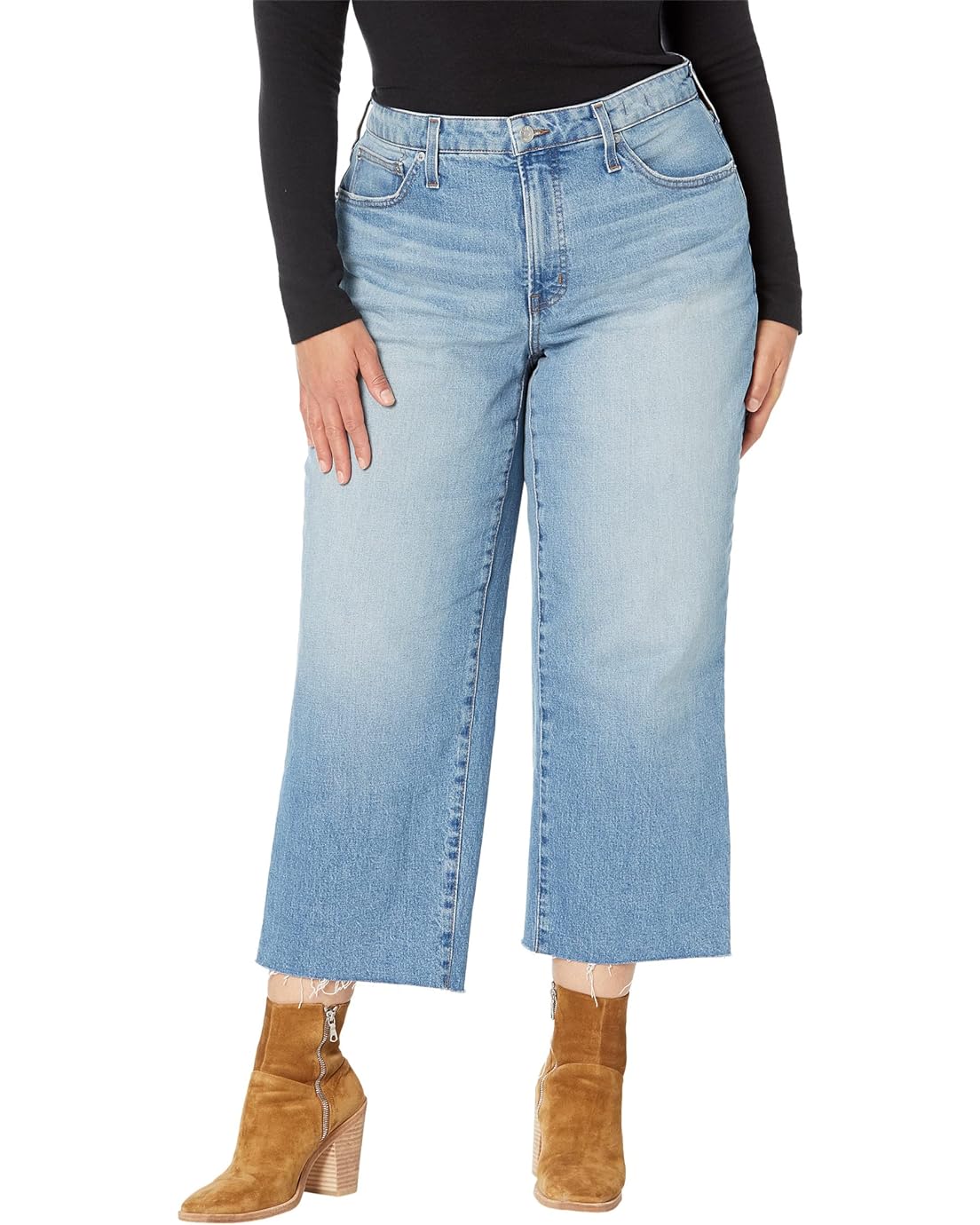 Madewell The Plus Perfect Vintage Wide-Leg Jean in Catlin Wash