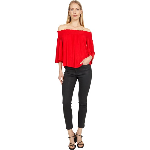  1.STATE Off-the-Shoulder Knit Top
