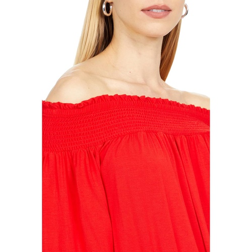  1.STATE Off-the-Shoulder Knit Top