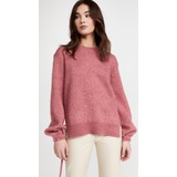 3.1 Phillip Lim Lofty Alpaca Blend Shirred Cuff Sweater