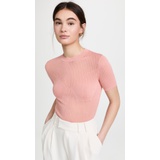 3.1 Phillip Lim Short Sleeve Crew Neck Sweater