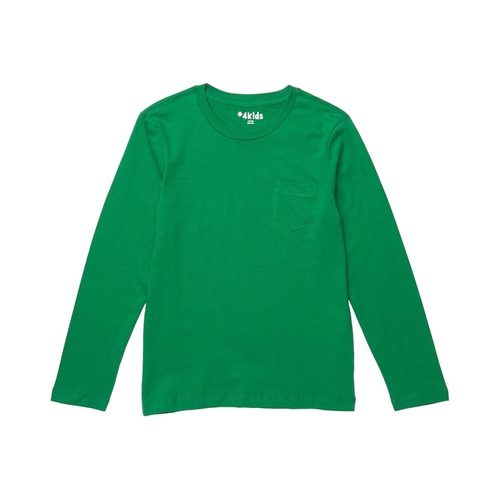  #4kids Essential Pocket Long Sleeve T-Shirt (Little Kids/Big Kids)