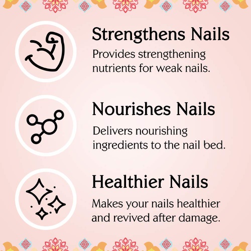  786 Cosmetics - Deep Nutrition Nail Treatment, Strengthens Nails, For Weak Nails, Makes Nails Appear Healthier and Stronger, Nourishes Nails, Makes For Healthier Nails
