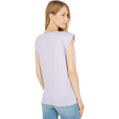  7 For All Mankind Shoulder Pad Tee