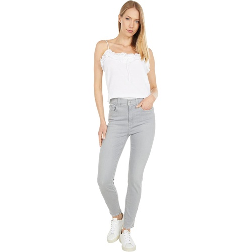  7 For All Mankind High-Waist Ankle Skinny in Cromwell Super Light