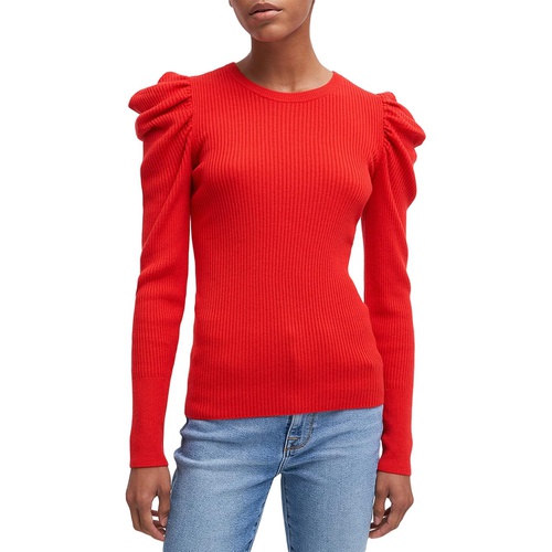  7 For All Mankind Long Sleeve Puff Crew Neck