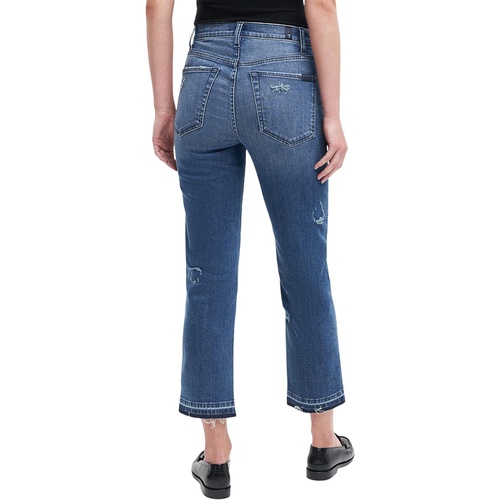  7 For All Mankind High-Waist Cropped Straight in Sfam Alfredu002FDestroy