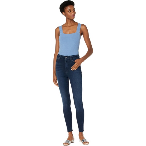  7 For All Mankind Aubrey in Twill Blue