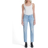 7 For All Mankind Luxe Vintage Josefina wu002F Clean Pocket in Wild Fleur