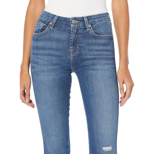  7 For All Mankind Kimmie Straight in Norton Blue
