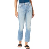 7 For All Mankind Easy Slim Cropped in Palma Rosau002FDestroy