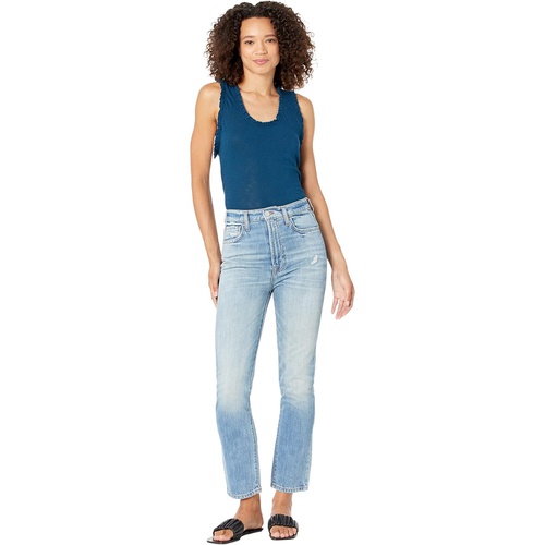  7 For All Mankind Easy Slim Cropped in Palma Rosau002FDestroy