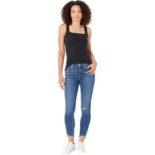  7 For All Mankind The Ankle Skinny in Norton Blue