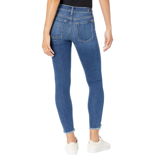  7 For All Mankind The Ankle Skinny in Norton Blue