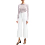 7 For All Mankind Ultra High-Rise Cropped Jo in Soleil