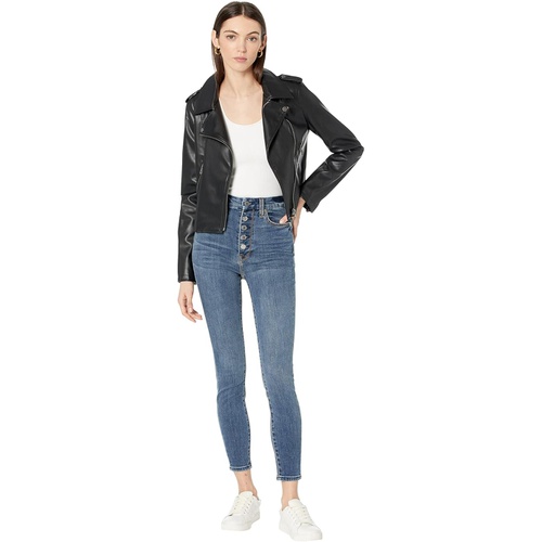  7 For All Mankind Aubrey Exposed Button Fly in Troubador