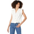 7 For All Mankind Sleeveless Belted Shirt