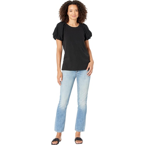  7 For All Mankind Mix Media Femme Sleeve