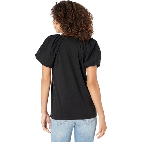  7 For All Mankind Mix Media Femme Sleeve