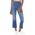 Womens 7 For All Mankind High-Waist Slim Kick in Slim Illusion Highline